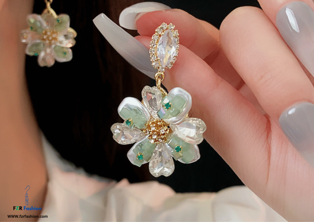 Butterfly Zircon Earrings