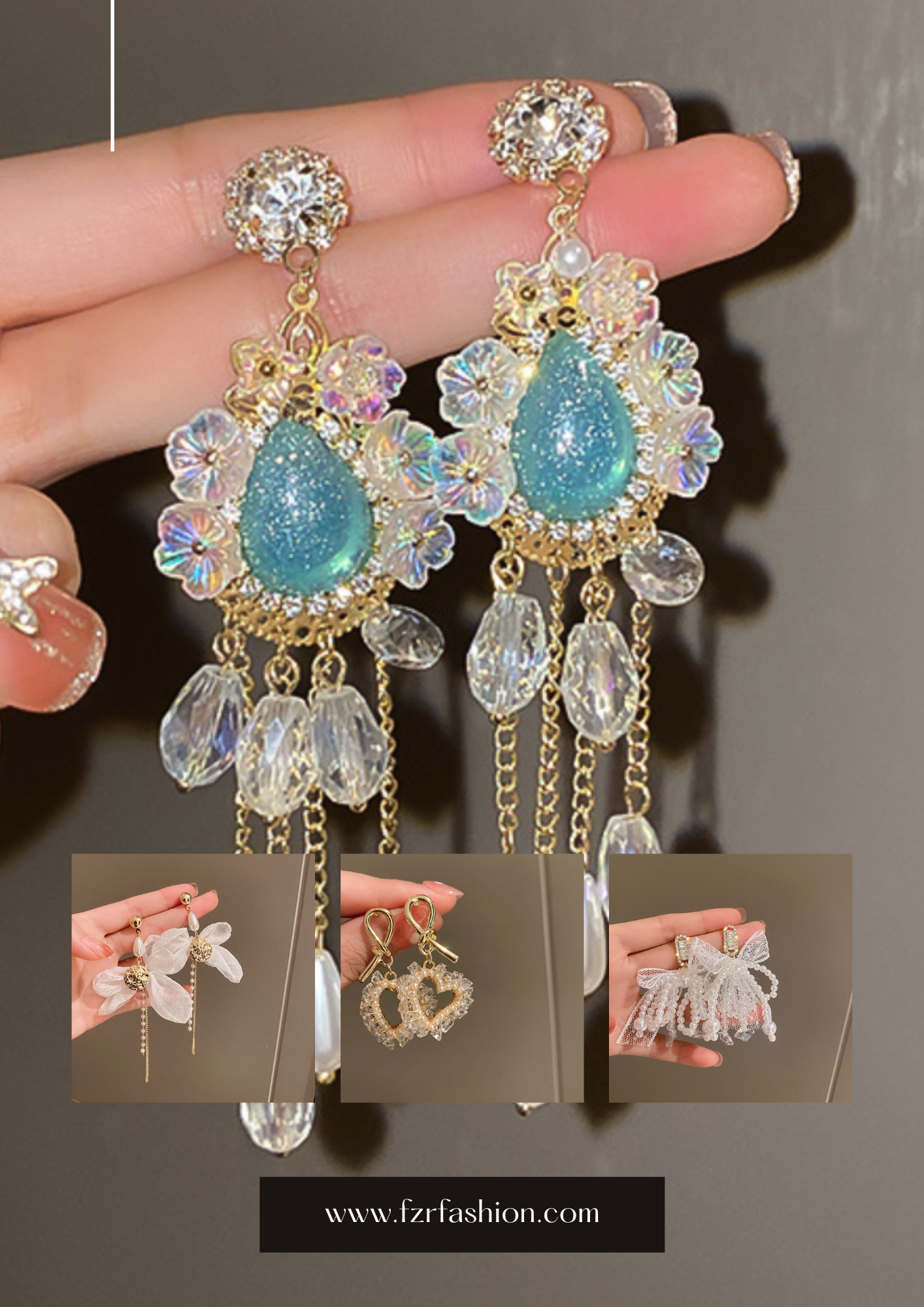 Bloom Crystal Earrings